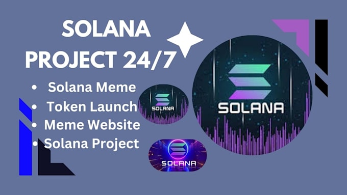 Gig Preview - Telegram crypto promotion,solanamemecoin to reach 100percent solana project