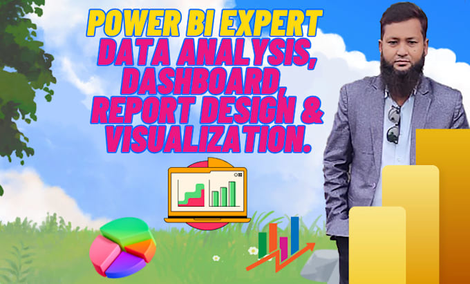 Gig Preview - Offer unique design and build insightful power bi dashboards and analysis