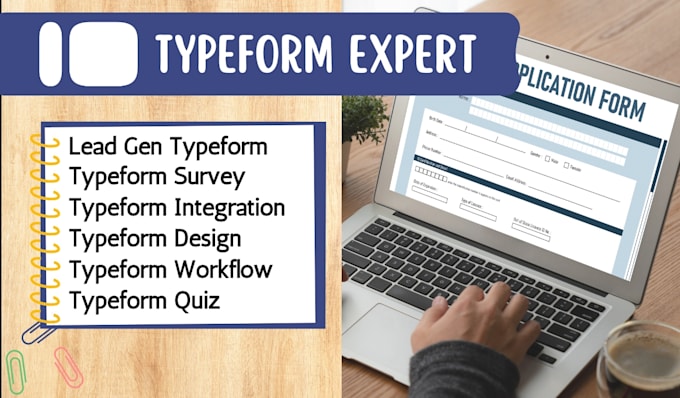 Gig Preview - Design typeform quiz survey typeform workflow, typeform integration