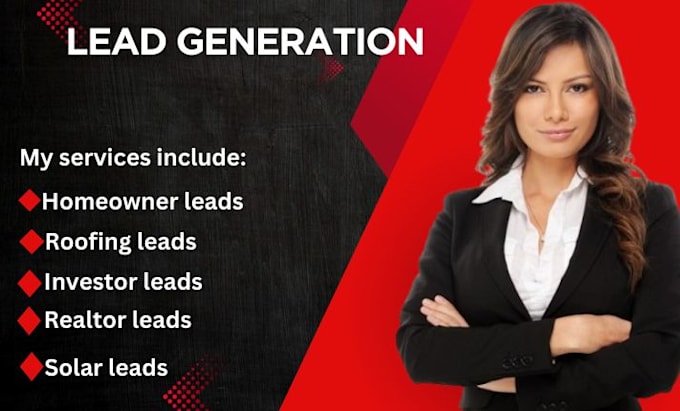 Gig Preview - Generate realtor leads homeowner and investor solar leads