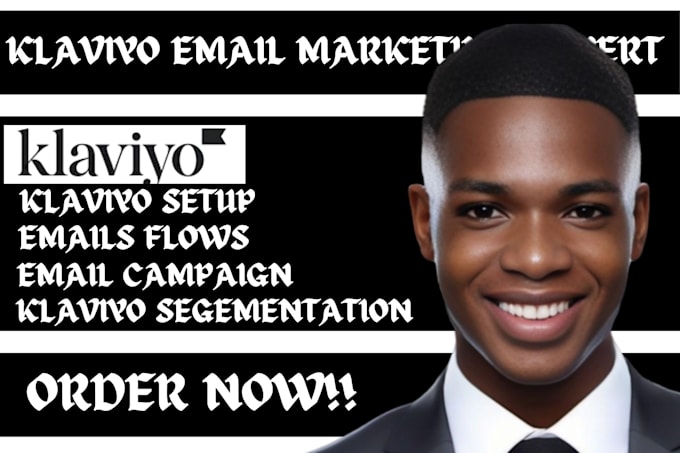 Gig Preview - Set up klaviyo for shopify email marketing,  klaviyo flows and campaign