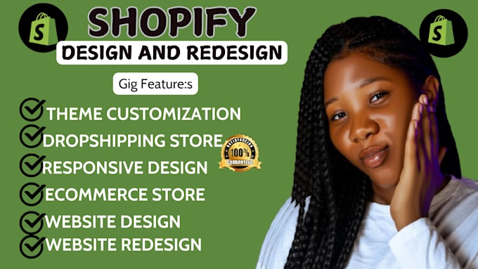 Gig Preview - Edit shopify website revamp shopify store rebrand shopify rebuild shopify store