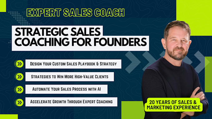 Gig Preview - Help you build and execute your winning sales strategy