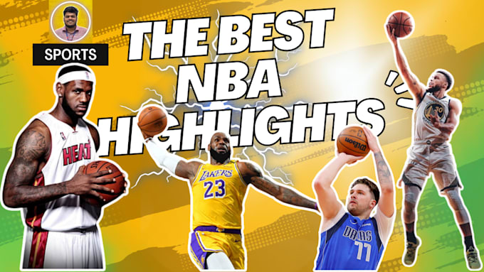 Gig Preview - Edit basketball nba for highlights, mixtape, sports content