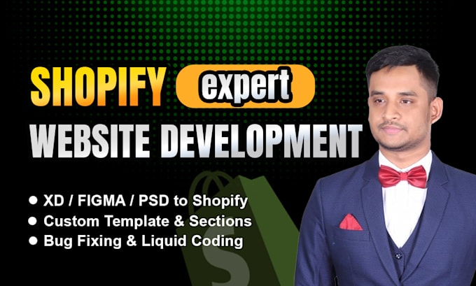 Gig Preview - Be your shopify theme developer and shopify expert shopify dropshipping store