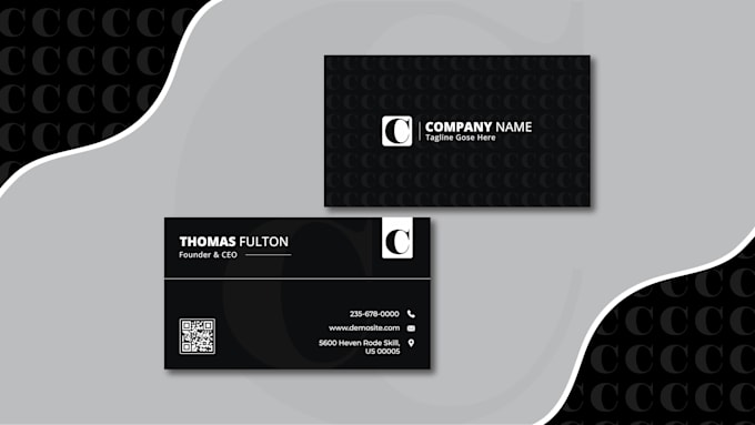 Bestseller - do modern and elegant business card design within 6 hours