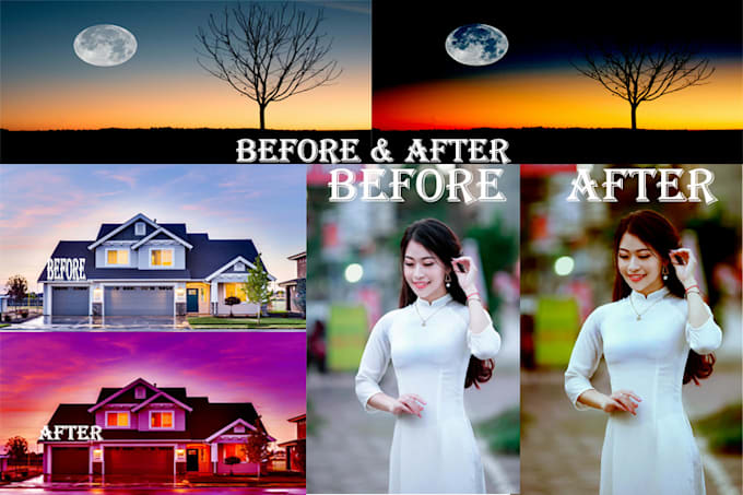 Gig Preview - Professional color correction and photo editing in photoshop