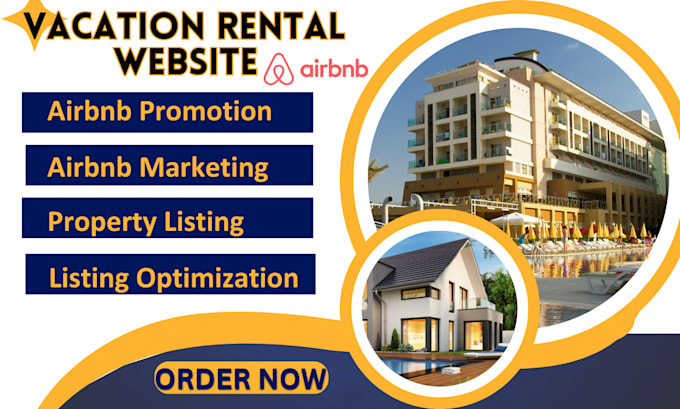 Gig Preview - Do airbnb website vacation rental website airbnb booking and vacation website