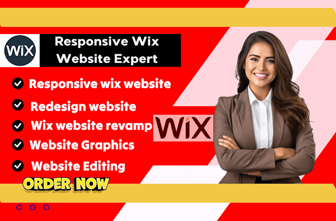 Gig Preview - Revamp wix website revamp wix site revamp wix revamp wix website