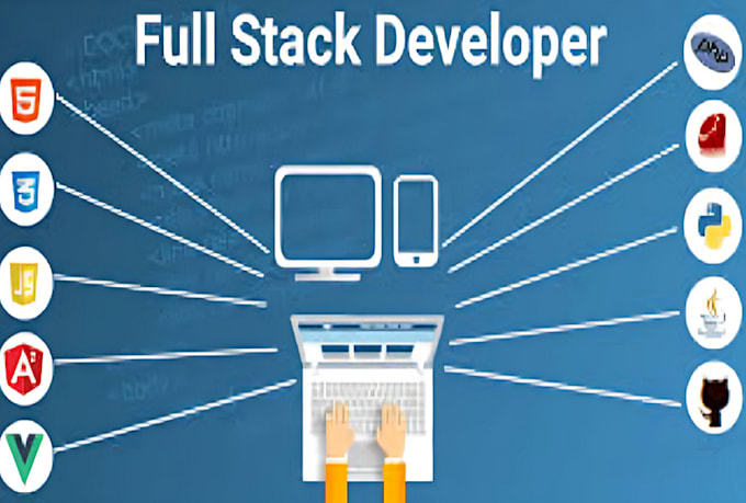 Gig Preview - Build website as full stack developer, website developer, front end developer