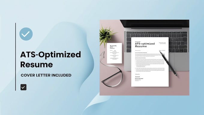 Gig Preview - Write ats optimized resume, cover letter to get you hired