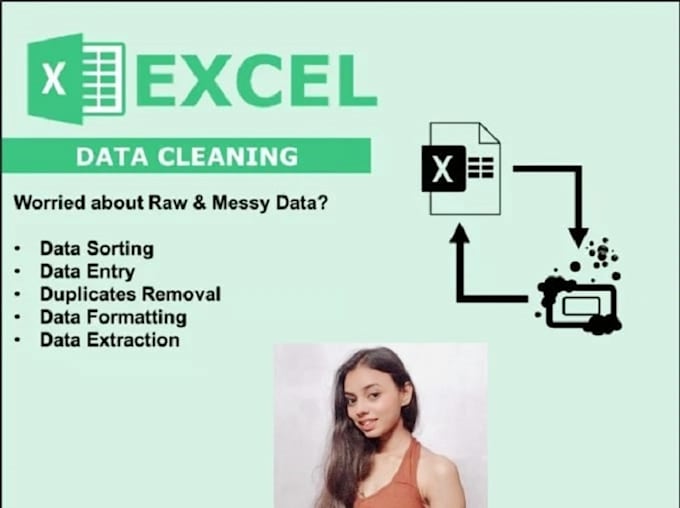 Gig Preview - Clean excel spreadsheet and data cleaning and data cleanup