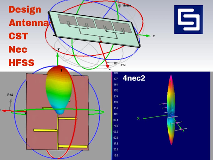 Bestseller - assist you in antenna desigin, array desig ,filter design using cst, 4nec2, hfss