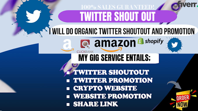 Bestseller - give a shoutout on twitter, promote your website, and share a link