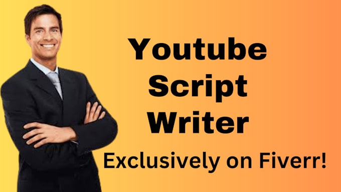 Gig Preview - Do script writing for your youtube channel