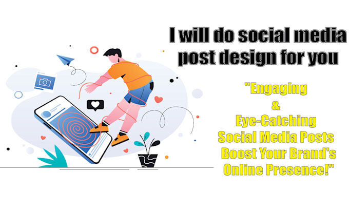 Gig Preview - Do social media post design for you