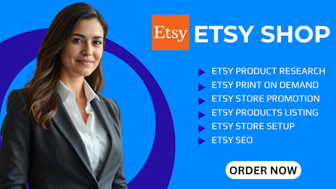 Bestseller - design etsy digital product with etsy shop setup, etsy listing, etsy shop SEO