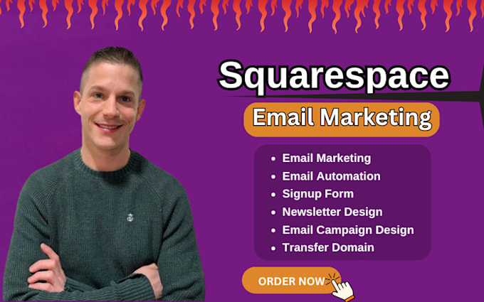 Gig Preview - Do squarespace email marketing squarespace email campaign squarespace automation