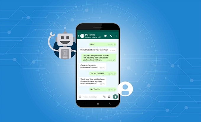 Gig Preview - Develop whatsapp ai chatbot, telegram bot, botpress bot bot