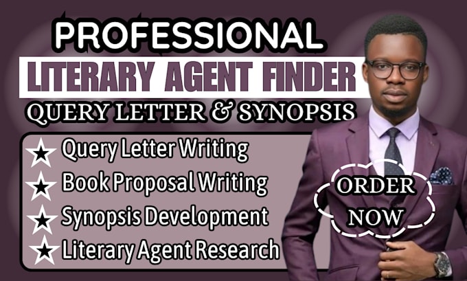 Gig Preview - Write query letter, synopsis, find top literary agent for your book and script