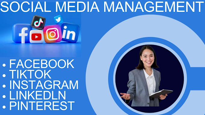 Gig Preview - Be your active social media marketing manager and content creator