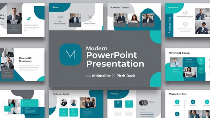 Gig Preview - Design a modern powerpoint presentation and pitch deck