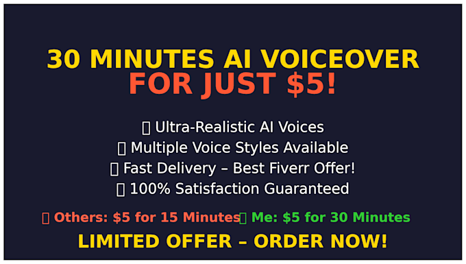 Bestseller - create ultra realistic ai voiceovers