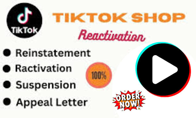 Gig Preview - Write an appeal for tiktok shop suspension and reinstatement