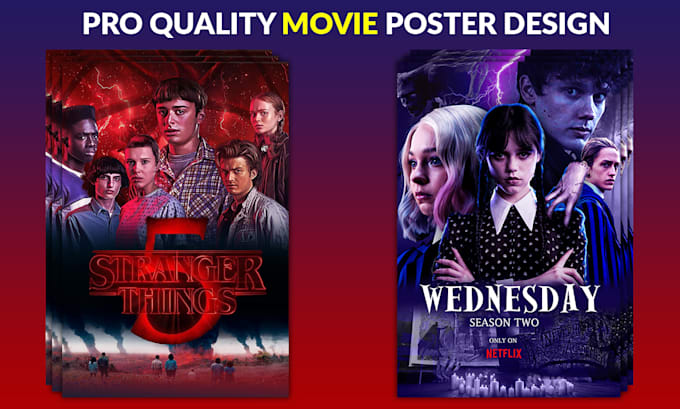 Gig Preview - Design a professional movie poster