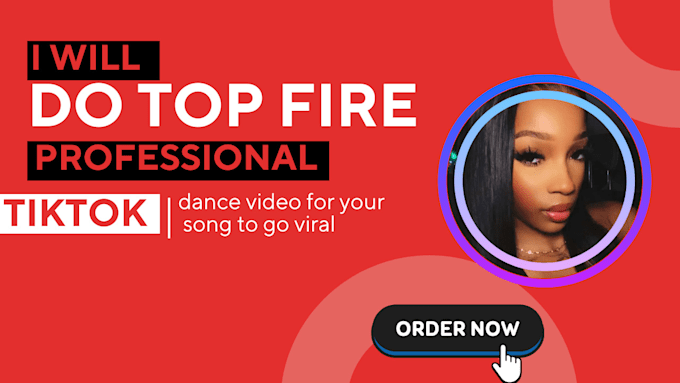 Gig Preview - Do top fire, professional tik tok dance video for your song