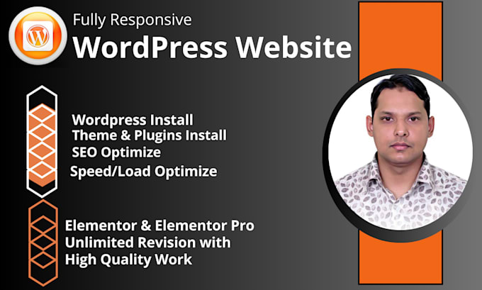 Bestseller - professionally design wordpress websites using elementor