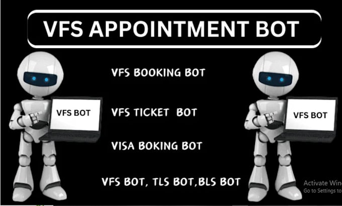 Gig Preview - Custom appointment, schengen visa tracking and visa application bot