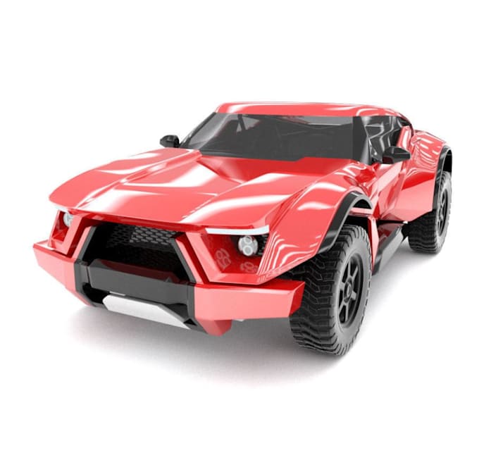 Gig Preview - Create realistic sport racing car for gtav fivem game, suv car rendering, rc car