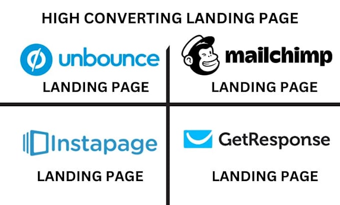 Gig Preview - Design landing page using instapage, unbounce, mailchimp and getresponse