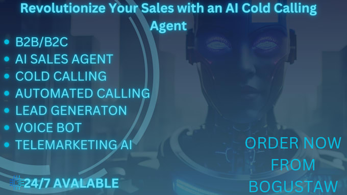 Gig Preview - Build b2c cold calling ai agent,ai sales call voice assistant, openai whisper