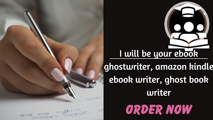 Gig Preview - Be your ebook ghostwriter, amazon kindle ebook writer, ghost book writer