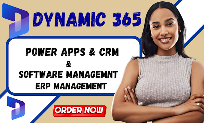 Gig Preview - Provide expert dynamics 365 development custom for solutions project management