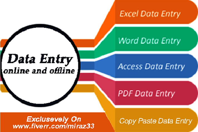 Gig Preview - Do fast and accurate data entry in excel or google sheets