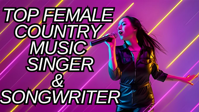 Gig Preview - Be your top female country music singer, songwriter