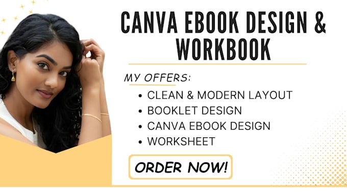 Gig Preview - Design a canva ebook workbook journal lead magnet ebook formatting layout desig