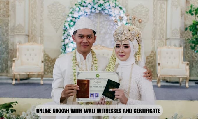 Bestseller - lead your marriage as online nikah imam, provide wali, witnesses and certificate