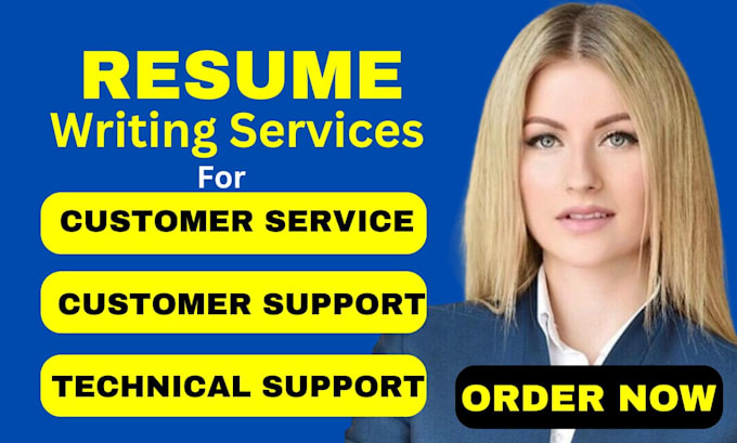 Gig Preview - Craft a stand out resume for customer service, customer support, or call center