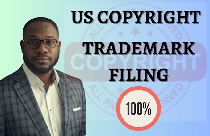 Gig Preview - Trademark filing and copyright registration of your artwork, music, books in USA