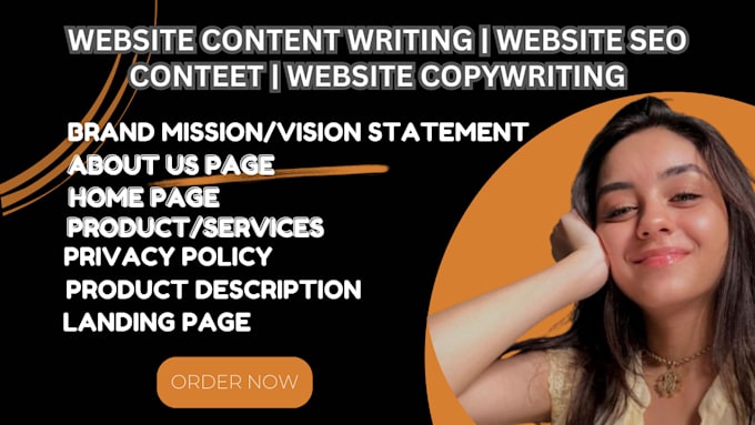 Gig Preview - Do super website content writing or website seo copywriting