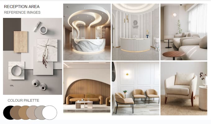 Gig Preview - Provide interior design mood boards