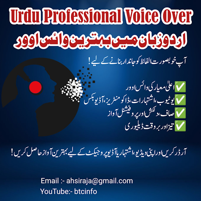 Bestseller - do professional voice over for your video