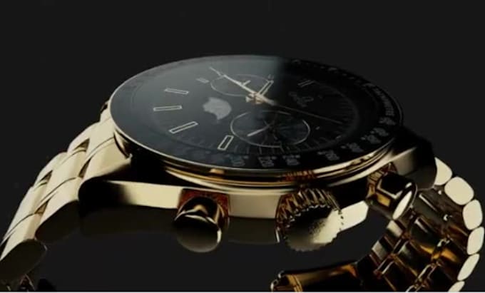 Gig Preview - Do 3d watch animation video 3d wristwatch animation 3d cgi watch model design