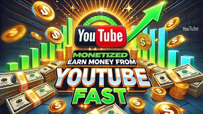 Gig Preview - Boost your youtube channel promotion for faster monetization