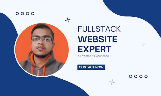 Gig Preview - Create full stack website, front end, backend developer