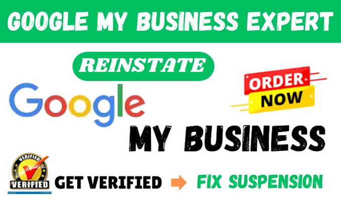 Gig Preview - Resolve suspended gmb profiles, reinstate google my business, and fix suspension